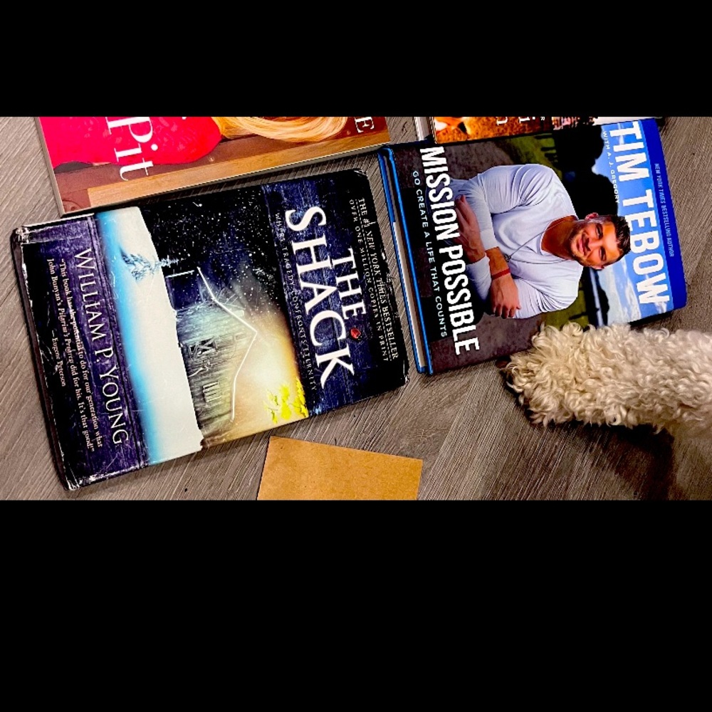 Tim Tebow’s “Mission Possible” & WM Paul Young’s “The Shack”.